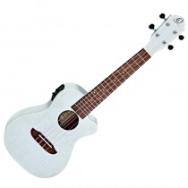 ORTEGA RUSILVER-CE - UKELELE CONCERT ZILVER EQ CA