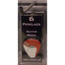 CLX PICK-LACE FC-RED REFILL 6-PACK - NAVULLING PLECTRUM HOUDER MEDIUM