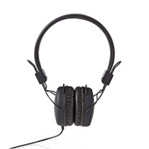 NEDIS HPWD1100BK - HOOFDTELEFOON ON-EAR FULL SIZE 1.2MTR