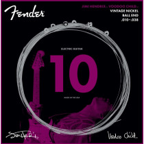 FENDER HENDRIX VOODOO CHILD BALL END NKL 10-38 - SNAREN ELEKTRISCH 010-038 NICKEL