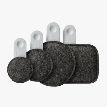 TANDEM DROPS DR-X4-FMIX-GRY - DEMPER DRUMS FX GRIJS 4-PACK