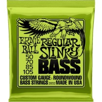 ERNIE BALL 2832 REGULAR SLINKY - SNAREN BAS 50-70-85-105 ROUNDWOUND