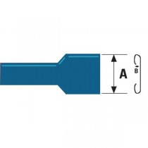 VALUELINE ST-185 BLAUW - CONNECTOR FAST 6.3MM  1.5-2.5MM