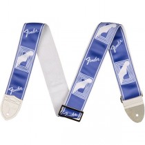 FENDER STRAP MONOGRAMMED LOGO - GITAARRIEM LAKE PLACID BLUE