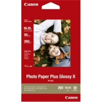 CANON PP-201 PHOTO PAPER PLUS 2311B003 - PAPIER GLOSSY 10X15 260 GR 50VEL