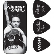 DUNLOP JC-PT01M DOOSJE MET 6 STUKS - PLECTRUM MEDIUM JOHNNY CASH MEMPHIS