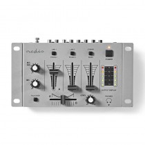 NEDIS MIXD050GY - MENGPANEEL 3-KANAALS CROSSFADER & TALKOVER