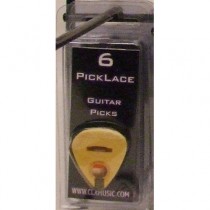 CLX PICK-LACE FC-ACOUSTIC REFILL 6-PACK - NAVULLING PLECTRUM HOUDER MEDIUM