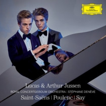 JUSSEN, ARTHUR & LUCAS - SAINT-SAENS/POULENC/SAY - cd
