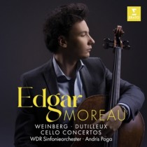 MOREAU, EDGAR - WEINBERG/DUTILLEUX: CELLO CONCERTOS - cd