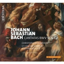 PREGARDIEN / SCHULTZ / LE CONCERT LORRAIN - BACH KANTATEN BWV 56 & 82 - cd