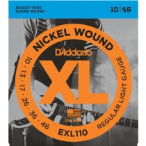 D'ADDARIO EXL110 - SNAREN 010-046 NICKELWOUND