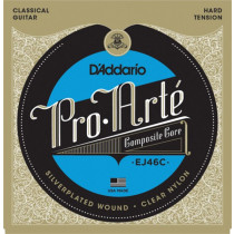 D'ADDARIO EJ46C COMPOSIET VERSTERKT - SNAREN NYLON HARD TENSION