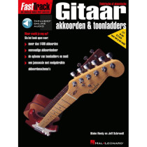 BLADMUZIEK METHODE - FASTTRACK GITAAR AKKOORDEN & TOONLADDERS + AUDIO ONLINE