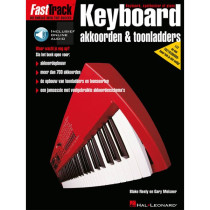 BLADMUZIEK METHODE - FASTTRACK KEYBOARD AKKOORDEN & TOONLADDERS + AUDIO ONLINE