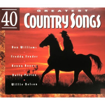 VARIOUS - 40 GREATEST COUNTRY SONGS - cd