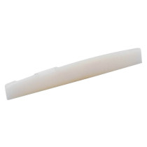 BOSTON BBS-4U BRIDGE SADDLE UNBLEACHED BONE - BRUGZADEL BEEN 77.5X10X2.7MM FOLK 14" ARCHED