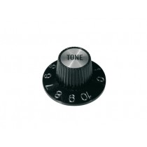 BOSTON KS-260-T - KNOP ZWART CHROOM SG TONE