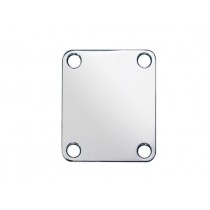 BOSTON NP-64-C NECK MOUNTING PLATE CHROME - HALSPLAAT RECHTHOEK 64.2X51MM CHROOM