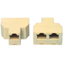 TEL-0036 8/8 RJ45 - ADAPTER MODULAIRE 3-WEG ADAPTER