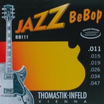 THOMASTIK THBB-111 JAZZ BEBOP - SNAREN 011-047 NICKEL ROUNDWOUND