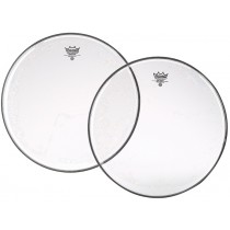 REMO BE-0308-00 - DRUMVEL 8" CLEAR EMPEROR 2 stuks afgebeeld