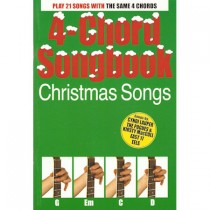 BLADMUZIEK SONGBOEK ZANG GITAAR - 4-CHORD SONGBOOK CHRISTMAS SONGS