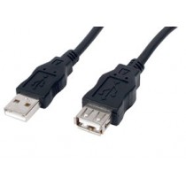 VALUELINE VLCP60011B20 - KABEL USB 2.0 A VERLENG 2.0MTR