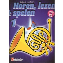 HOREN, LEZEN & SPELEN - HOORN(F) METHODE DEEL 1 + CD