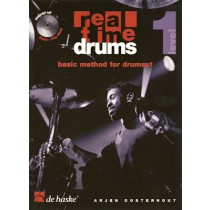 OOSTERHOUT, ARJEN + CD - REAL TIME DRUMS METHODE