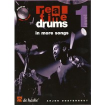 OOSTERHOUT, ARJEN + CD - REAL TIME DRUMS IN MORE SONGS