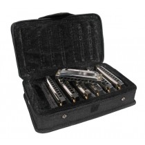 BELCANTO HRM-20-7 - BLUES HARP SET C-D-E-F-G-A-B + CASE