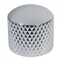 BOSTON KCH-235 PUSH ON DOME - KNOP METAAL CHROOM 19X19MM / 6MM