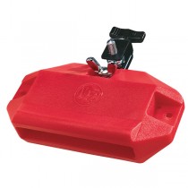 Latin Percussion LP1207 rood kunststof Jam Block met een middel toon.