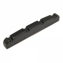 GRAPH TECH PT-1214-00 BLACK TUSQ NUT - TOPKAM JAZZ BASS 4 39.5X4.75X3.25MM