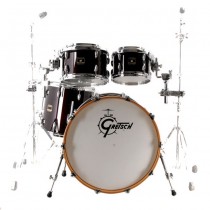 GRETSCH RENOWN MAPLE RN-E824Q-DWG DARK WALNUT 555-0125-312 - STANDARD SET 4-DELIG 22/16/12/10"