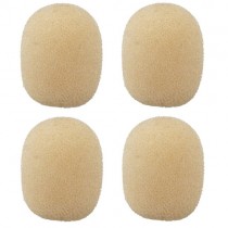 IMG STAGE LINE WS-150/SK 4-PACK - MICROFOON WINDKAP HUIDSKLEUR