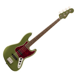 SQUIER JAZZ BASS '60S CLASSIC VIBE LRL TSPG MH OLV FSR - BASGITAAR OLIVE LAUREL FINGERBOARD TORTOISESHELL PG