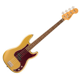 SQUIER PRECISION BASS '60S CLASSIC VIBE LRL TSPG AZG FSR - BASGITAAR AZTEC GOLD LAUREL FINGERBOARD TORTOISE PG