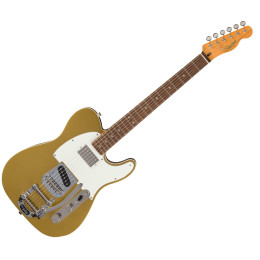 SQUIER TELECASTER CV CUSTOM SH WITH BIGSBY PPG AZG - GITAAR ELEKTRISCH AZTEC GOLD LAUREL FINGERBOARD