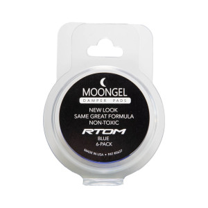 RTOM MOONGEL DAMPER PAD BLUE - DEMPER GELPAD 6 STUKS