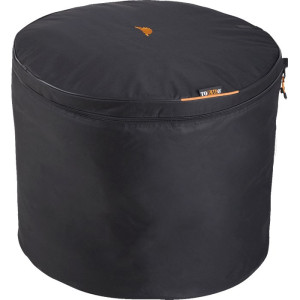 TOBAGO AP2218T - TAS BASS DRUM 22X18" ZWART 10MM PADDING