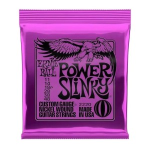 ERNIE BALL 2220 POWER SLINKY - SNAREN 011-048 NICKELWOUND