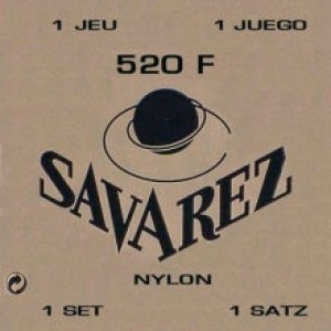 SAVAREZ 520-F - SNAREN NYLON ROUGE HT OMWONDEN G