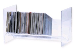 MULTI DISC ACRYL (B-STOCK) - CD-RACK 36 CD  + ZWARTE KOPPELADAPTER