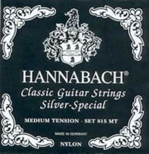 HANNABACH SET 815 MT - SNAREN KLASSIEK CARBON MEDIUM TENSION