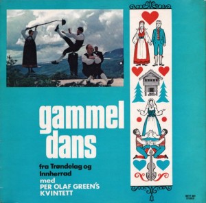 PER OLAF GREEN'S KVINTETT - GAMMEL DANS (FRA TRONDELAG OG INNHERRED) -VINYL- - Lp, 2e hands