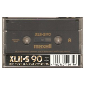 MAXELL XLII-S 90 - CASSETTE 90 MINUTEN HIGH POSITION MADE IN ENGLAND