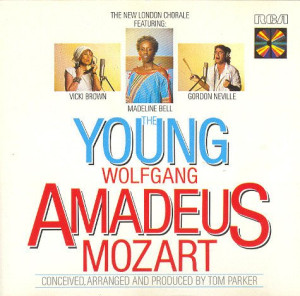 NEW LONDON CHORALE, THE - YOUNG WOLFGANG AMADEUS MOZART - cd