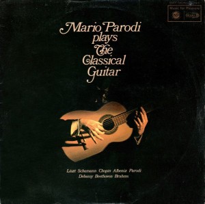 PARODI, MARIO - PLAYS THE CLASSICAL GUITAR -VINYL-